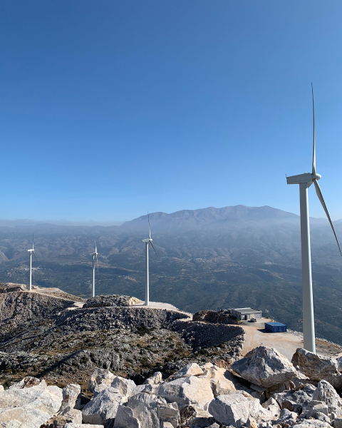 wind farm view