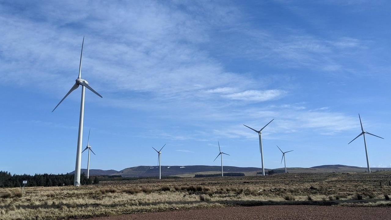 wind farm view