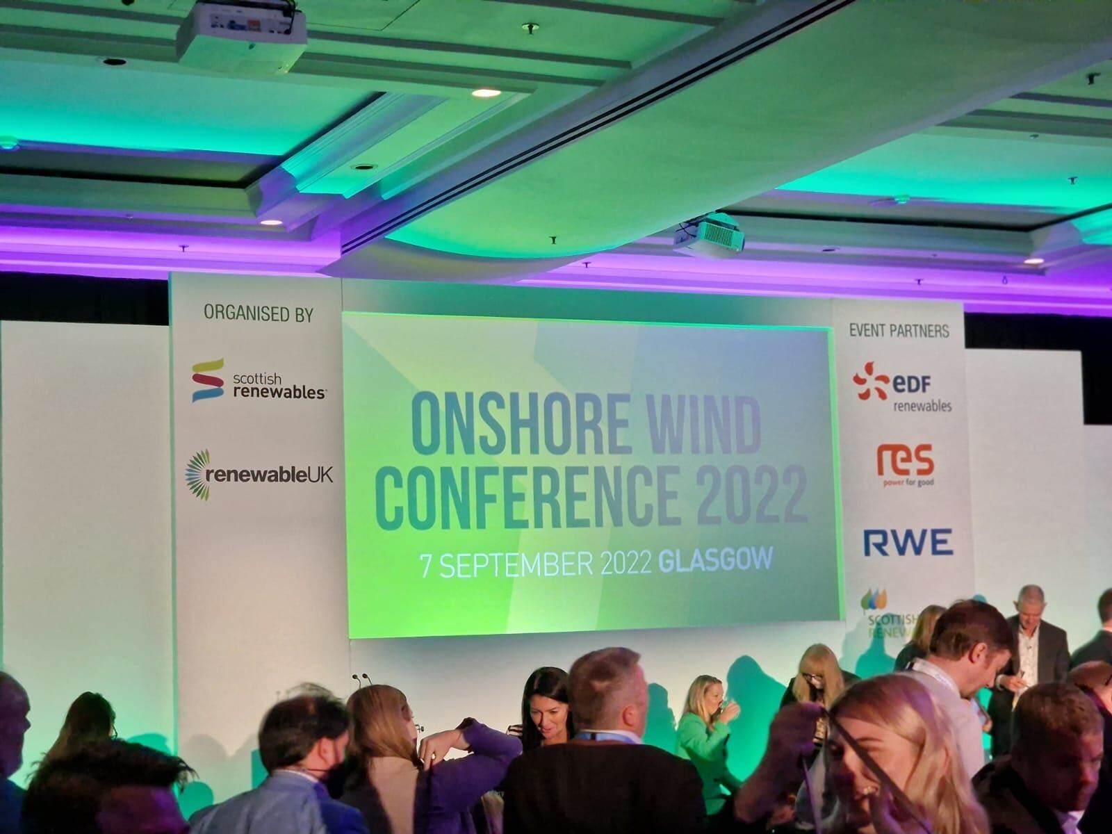 This is an image of the Onshore Wind Conference.