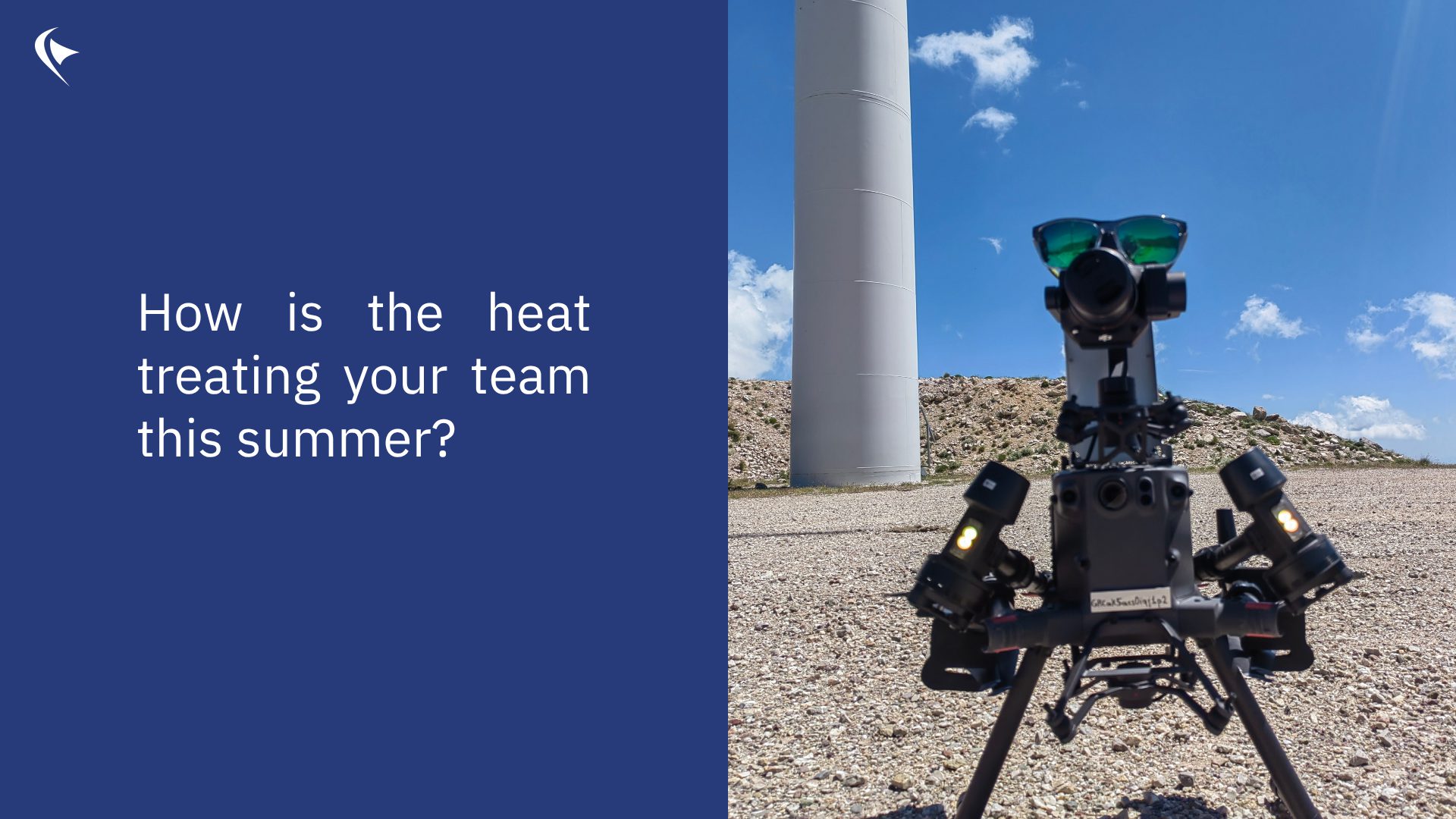 Dhalion system in the field on a summer day